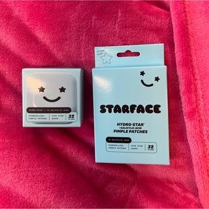 Starface pimple patches, salicylic acid big blue and star patches